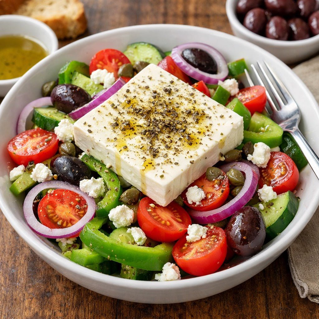Authentic Greek Salad (Horiatiki) – Original Recipe - PelopsGreekGoods