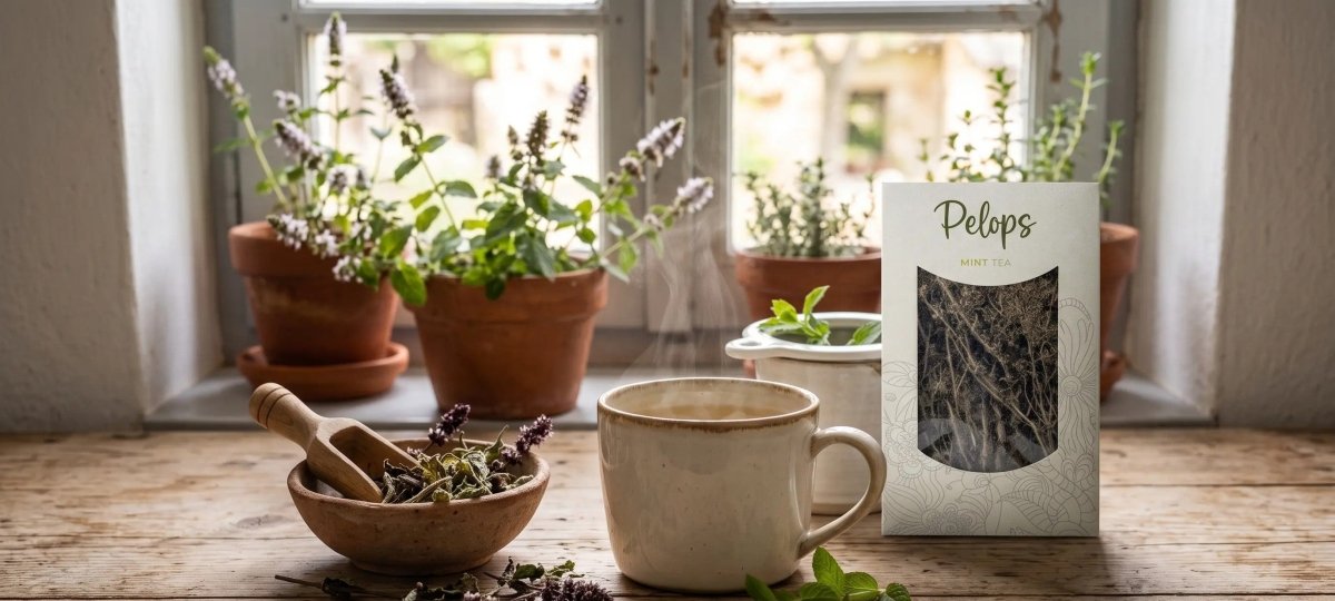 Greek Wild Mint Tea: A Simple Guide to Brewing, Drying, and Using It - PelopsGreekGoods
