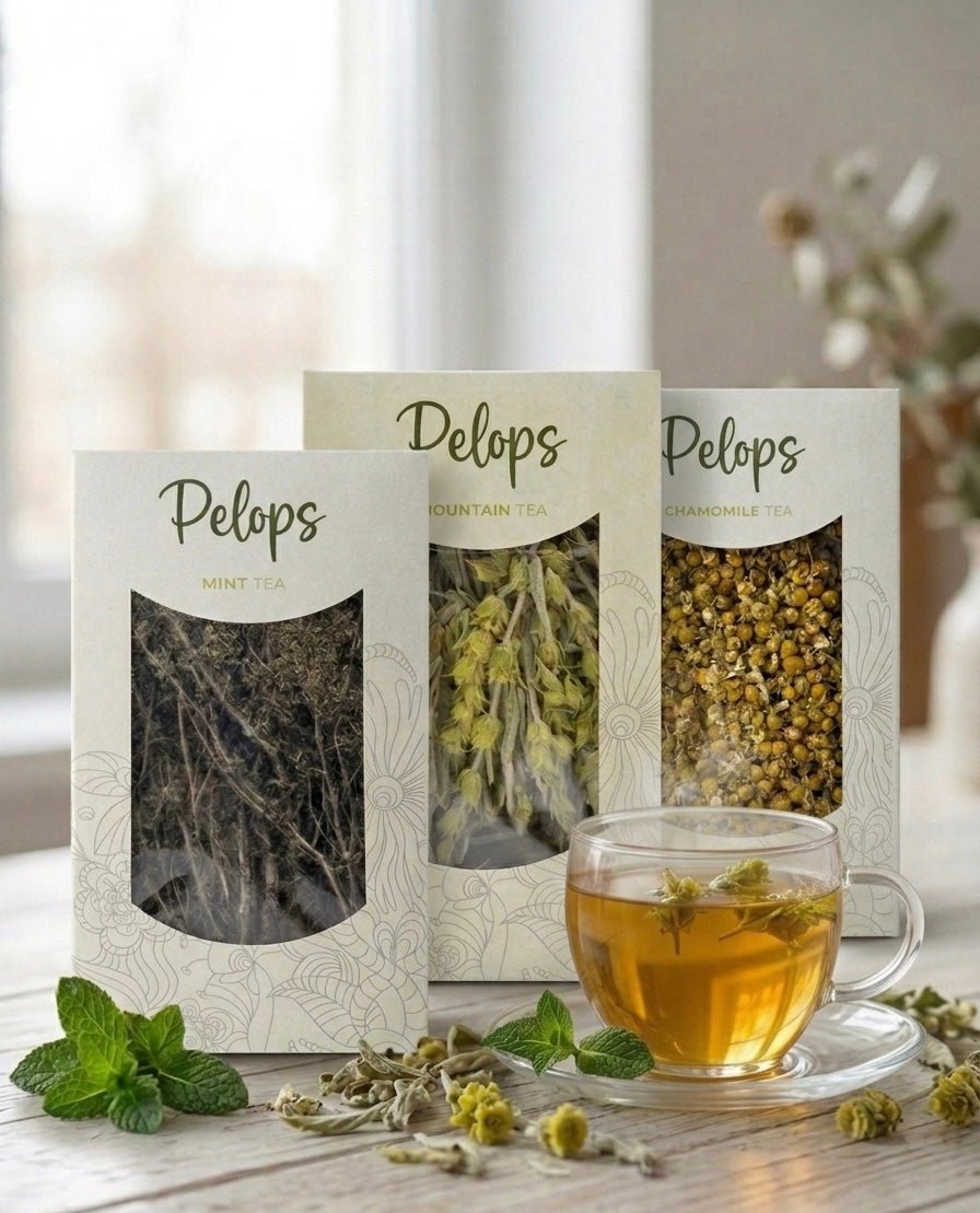 Greek Herbs and Tea - PelopsGreekGoods