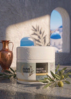 Body Butter with Organic Olive Oil and Coconut Oil 200ml - PelopsGreekGoods