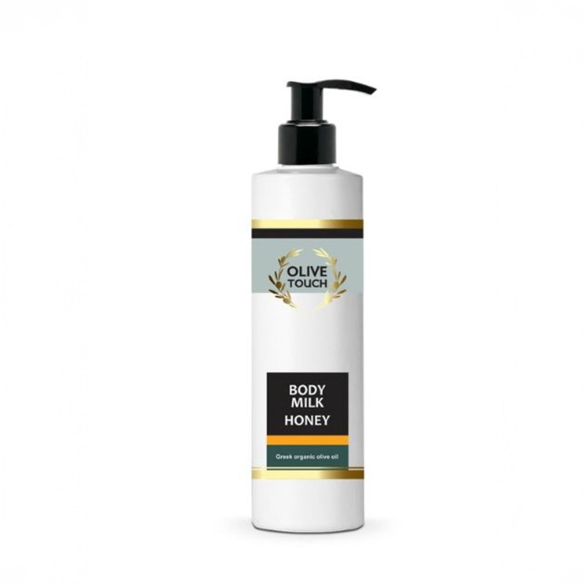 Body Milk with organic Olive Oil and honey extract 250ml - PelopsGreekGoods