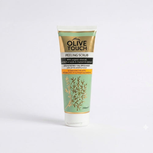 Exfoliating Body Scrub with Olive and Almond seeds 250ml - PelopsGreekGoods
