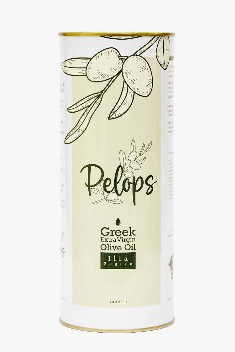 Greek Extra Virgin Olive Oil Bundle 1L Pelops Classic x 500ml The Mentors High Phenolic - PelopsGreekGoods