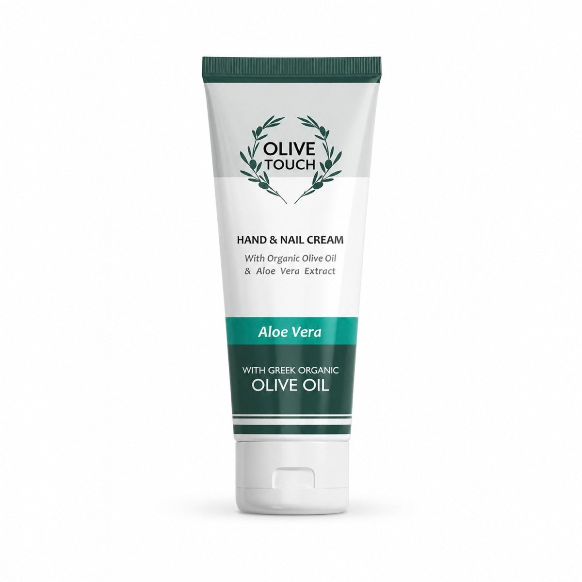 Hand & Nail Cream with organic Olive Oil and Aloe Vera extract 100ml - PelopsGreekGoods