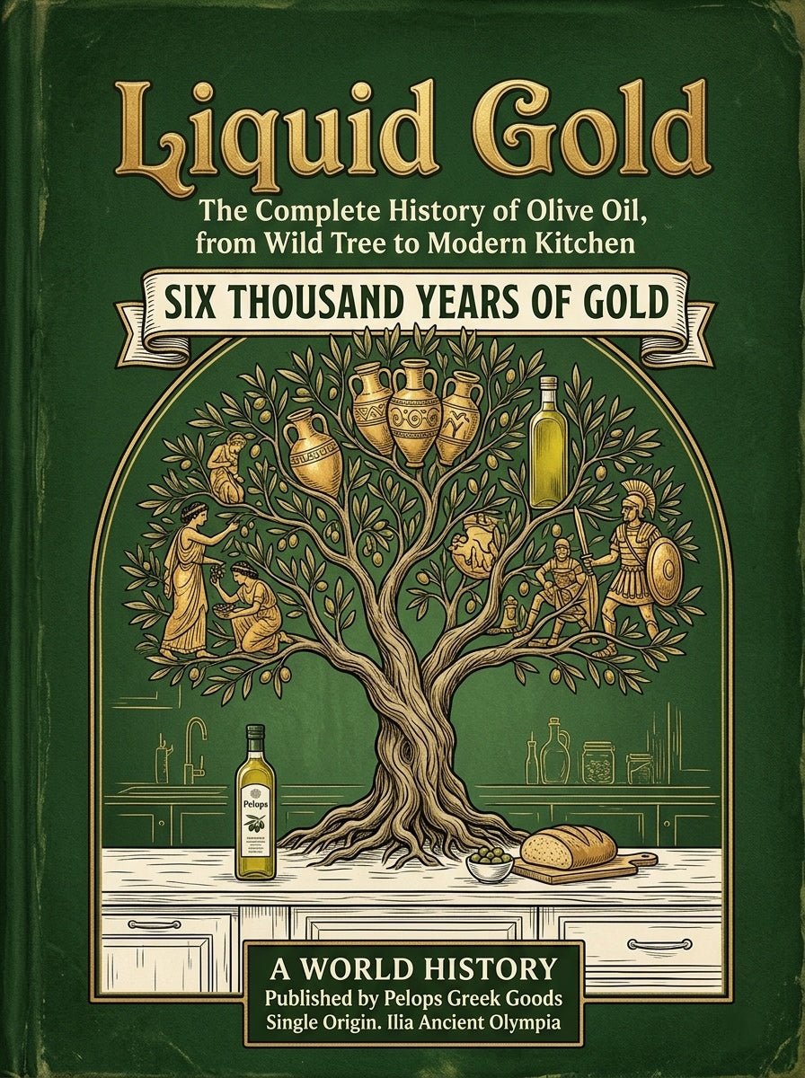 Liquid Gold: The Complete History of Olive Oil (Digital E-book) - PelopsGreekGoods