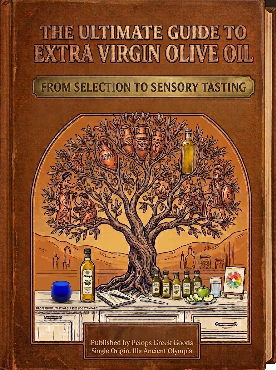 The Ultimate Olive Oil Guide: How to Spot Real Extra Virgin Olive Oil (Digital E-book) - PelopsGreekGoods
